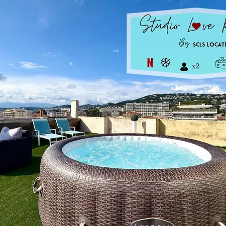 Studio Love Room Rooftop Jacuzzi Scls Rentals